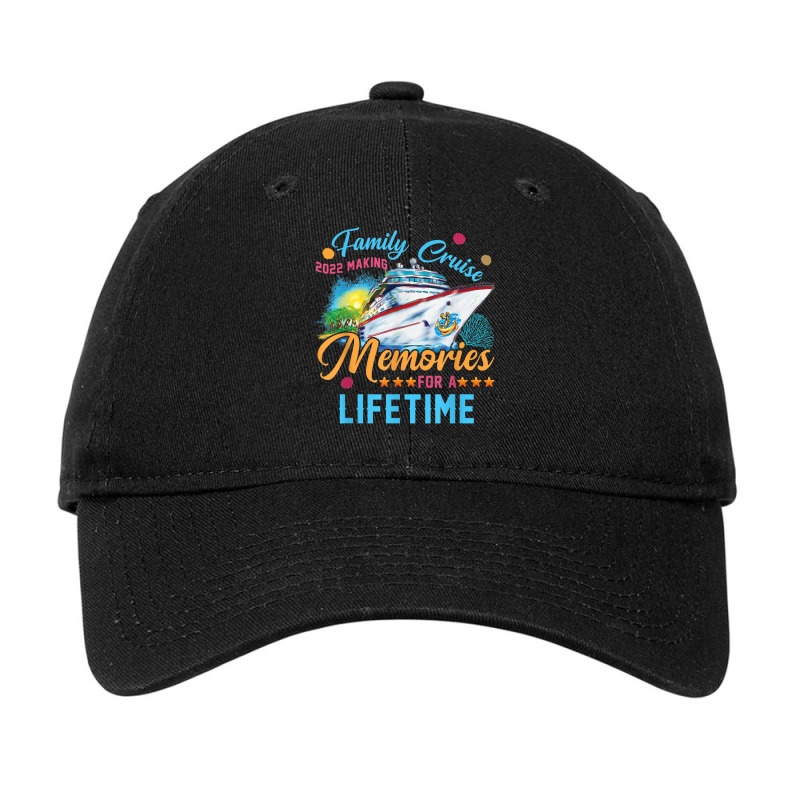 Family Cruise 2022 Making Memories For A Lifetime Adjustable Cap by PokHoude | Artistshot