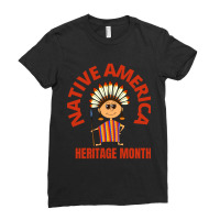 Native America Heritage Month Ladies Fitted T-shirt | Artistshot