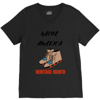 Native America Heritage Month V-neck Tee | Artistshot