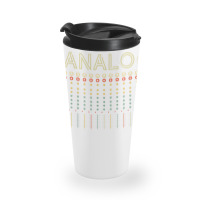 Retro Modular Synthesizer Analog Music Synth Travel Mug | Artistshot