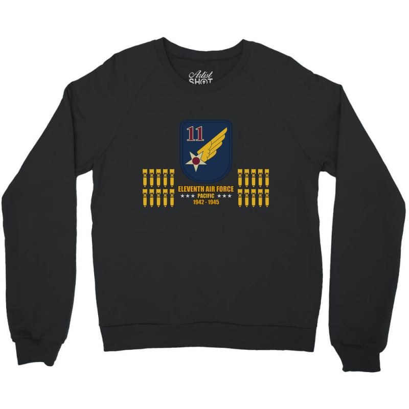 11th Air Force  United States Army Air Corps155 Crewneck Sweatshirt by CARLADORTON | Artistshot