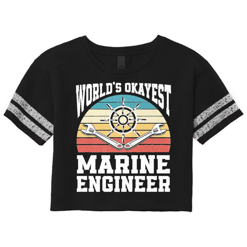 Maritime Engineering Marine Engineering Marine Engineer Premium Scorecard Crop Tee by MikaelaLynnHolbrook | Artistshot