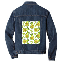 Cartoon Fruits And Adorable Soft Kiwi Men Denim Jacket | Artistshot