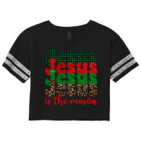 Jesus Is The Reason Scorecard Crop Tee | Artistshot