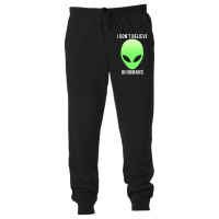 I Don't Believe In Humans Alien Space Unisex Jogger | Artistshot