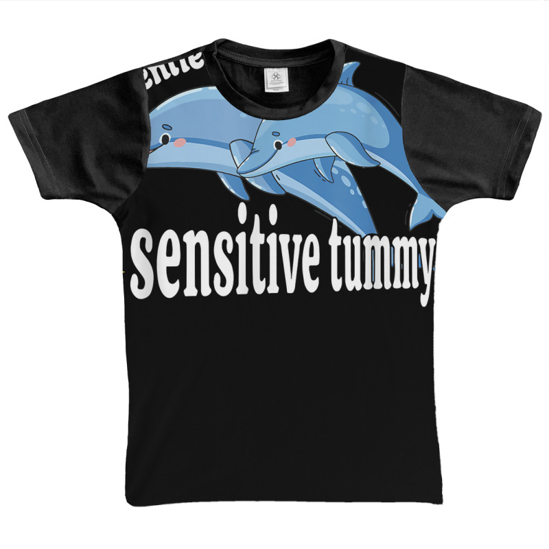 Be Gentle I Have A Sensitive Tummy Stomachache Ibs Survivor T Shirt Graphic Youth T-shirt by cm-arts | Artistshot