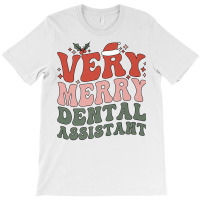 Merry Dental Assistant Christmas Dental Assisting Xmas Party Premium T T-shirt | Artistshot