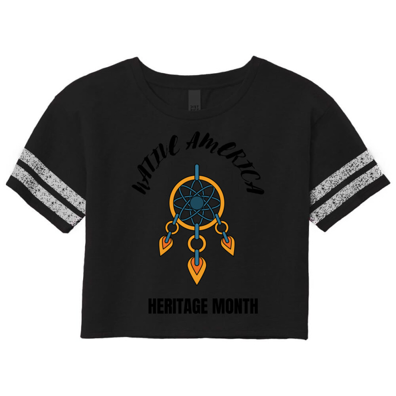 Native America Heritage Month Scorecard Crop Tee by cm-arts | Artistshot