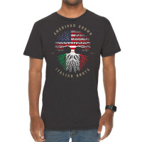 American Grown Italian Roots Italy Flag T Shirt T Shirt Vintage T-shirt | Artistshot