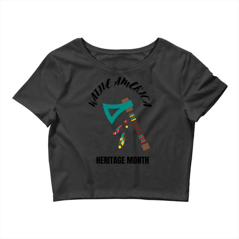 Native America Heritage Month Crop Top by cm-arts | Artistshot