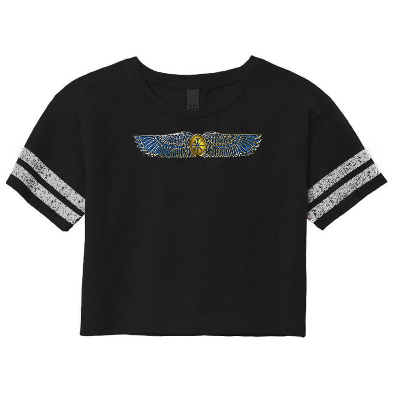 Anunnaki Symbol Scorecard Crop Tee by doboc | Artistshot