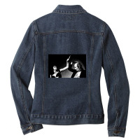 Elbow Sex Ladies Denim Jacket | Artistshot