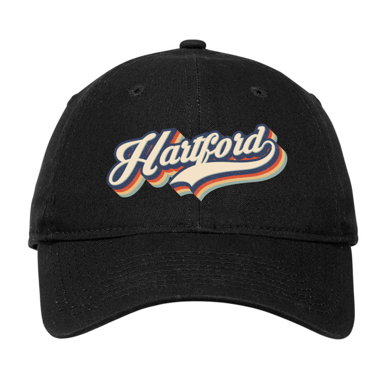 I Love Hartford City Usa Retro Vintage Adjustable Cap | Artistshot