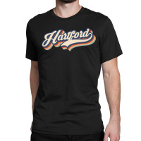 I Love Hartford City Usa Retro Vintage Classic T-shirt | Artistshot