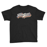 I Love Hartford City Usa Retro Vintage Youth Tee | Artistshot