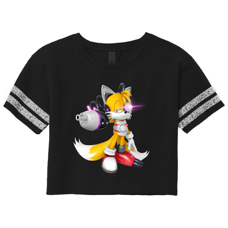 Tails  Miles Hedgehog Scorecard Crop Tee by Hello Asa | Artistshot