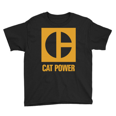 Cat Power Youth Tee Designed By Giziara