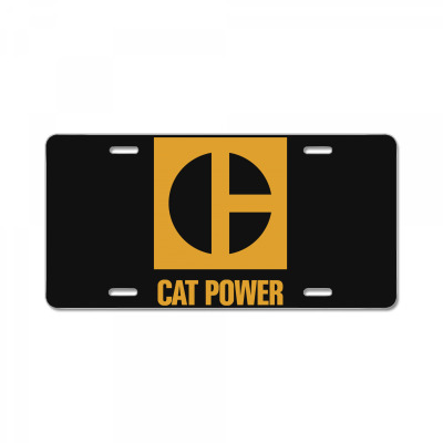 Cat Power License Plate Designed By Giziara
