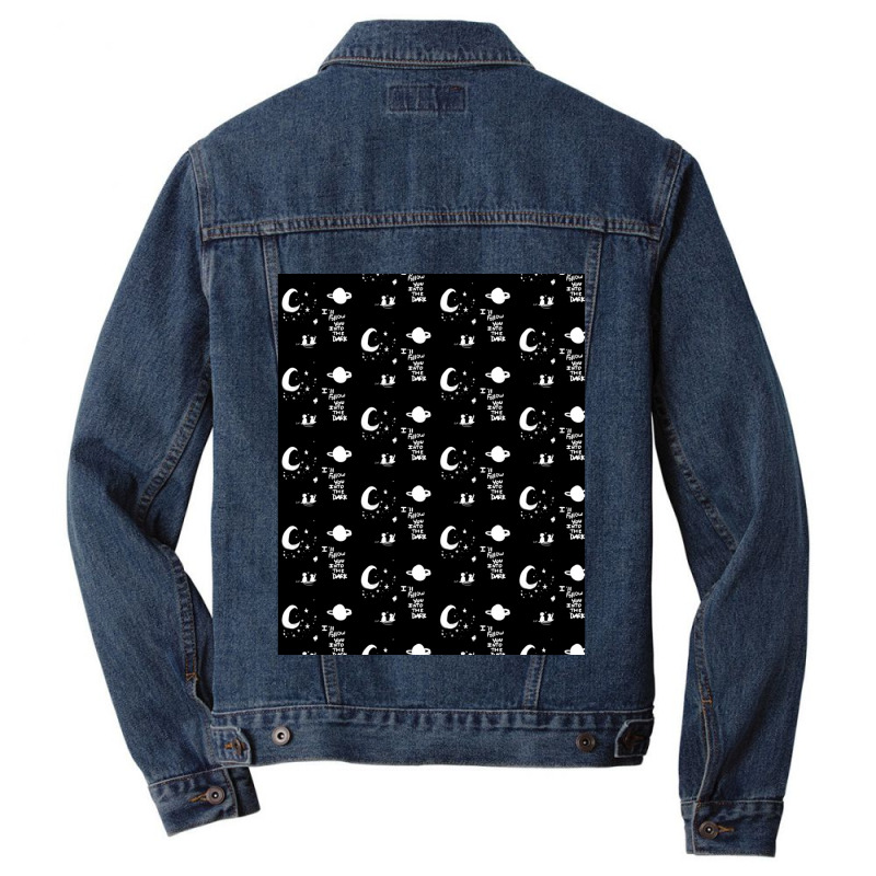 Youre My Moon And Stars  Graphic Men Denim Jacket by cm-arts | Artistshot