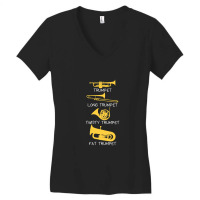 Funny Types Of Trumpet Women's V-neck T-shirt | Artistshot