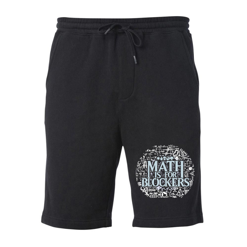 Math Is For Blockers Artifact Edition Classic Fleece Short by cm-arts | Artistshot