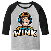 Typical Wink Youth 3/4 Sleeve | Artistshot