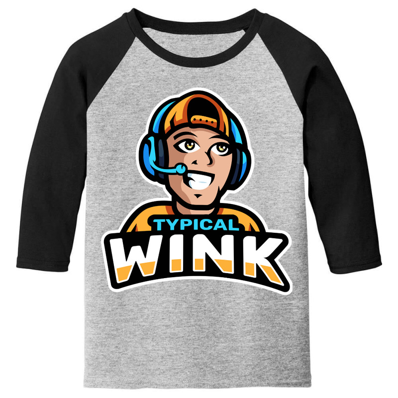 Typical Wink Youth 3/4 Sleeve by fenderbendable | Artistshot