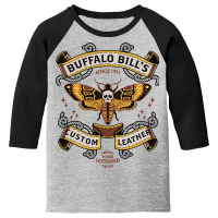 Buffalo Bill's Custom Leather Youth 3/4 Sleeve | Artistshot