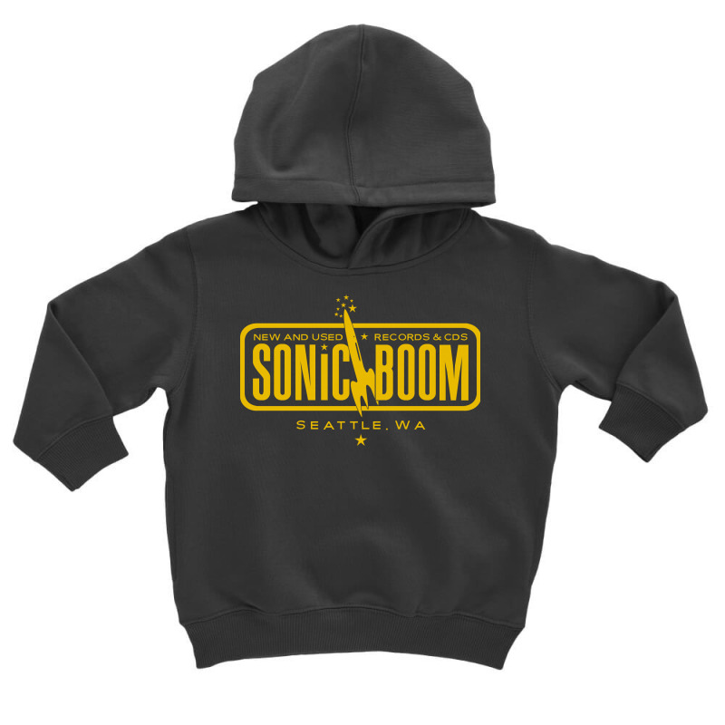 Sonic Boom Seattle Toddler Hoodie by giziara | Artistshot