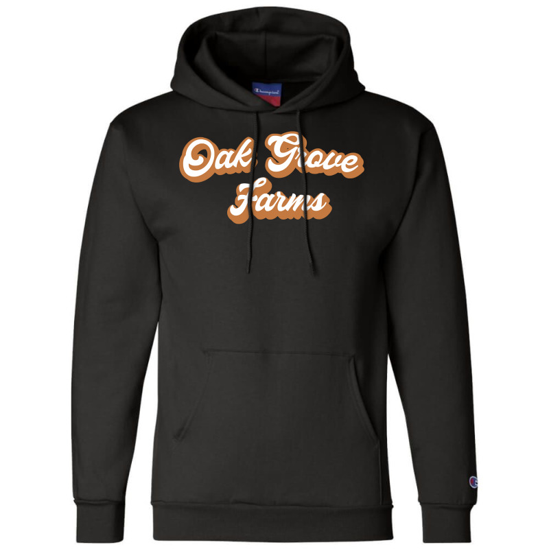 Oak Grove Farms   Groovy Pullover Hoodie Champion Hoodie by pofijinashu | Artistshot