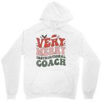 Merry Instructional Coach Christmas Instructional Coaching Raglan Base Unisex Hoodie | Artistshot