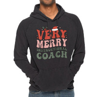 Merry Instructional Coach Christmas Instructional Coaching Raglan Base Vintage Hoodie | Artistshot