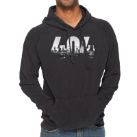 Atlanta 404 Area Code Skyline Atl Georgia Vintage T Shirt Vintage Hoodie | Artistshot