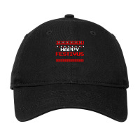 Happy Festivus - Ugly Christmas Shirt Adjustable Cap | Artistshot