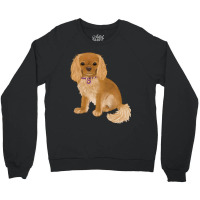 Cavalier King Charles Spaniel Ruby Cavalier King Charles Spaniel Origi Crewneck Sweatshirt | Artistshot