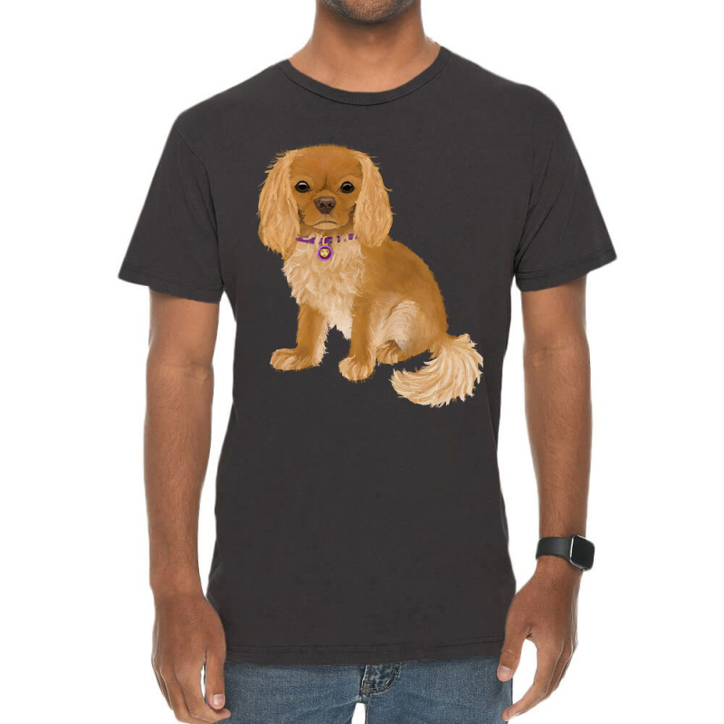 Cavalier King Charles Spaniel Ruby Cavalier King Charles Spaniel Origi Vintage T-shirt | Artistshot