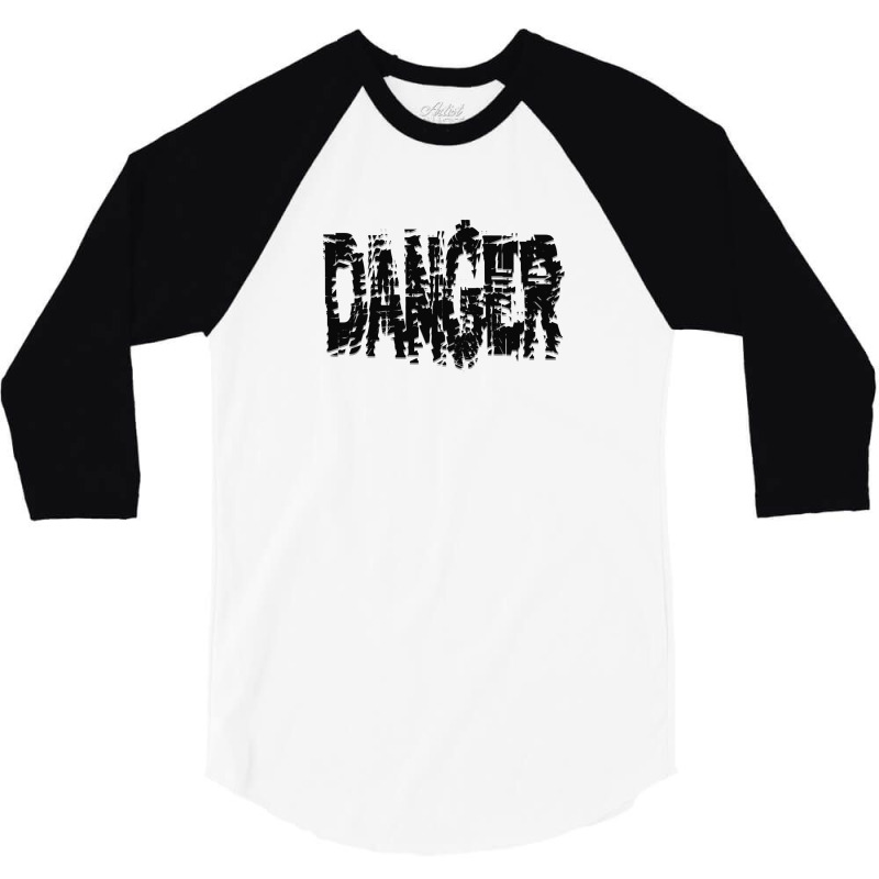 Danger 3/4 Sleeve Shirt by Ran Studio | Artistshot