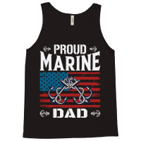 Marine Dad Proud Marine Dad United States Of America Military Tank Top | Artistshot