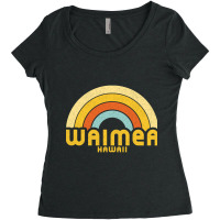 Waimea Hawaii Women's Triblend Scoop T-shirt | Artistshot