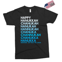 Happy Hanukkah Jewish Holiday Chanukah Menorah Dreidel Exclusive T-shirt | Artistshot