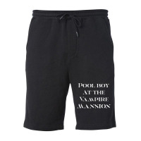 Pool Boy At The Vampire Mansion T Shirt Fleece Short | Artistshot