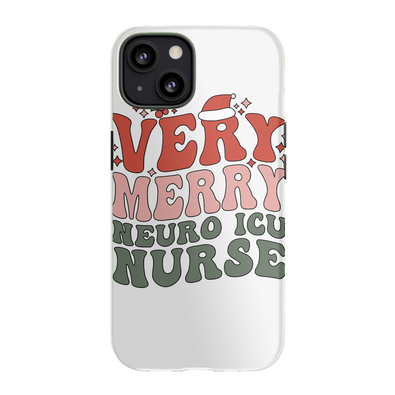 Merry Neuro Icu Nurse Christmas Neuro Icu Nursing Xmas Party Premium T Iphone 13 Case | Artistshot