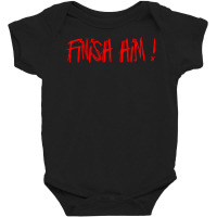 Finish Him Arcade Video Game Baby Bodysuit | Artistshot