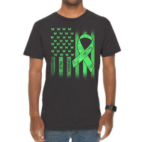 Cerebral Palsy Cp Awareness Usa Flag Warrior Survivor Vintage T-shirt | Artistshot