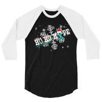 Marker X Syndrome Fighter Marker X Syndrome Awareness - Ho Ho Hope Cur 3/4 Sleeve Shirt | Artistshot