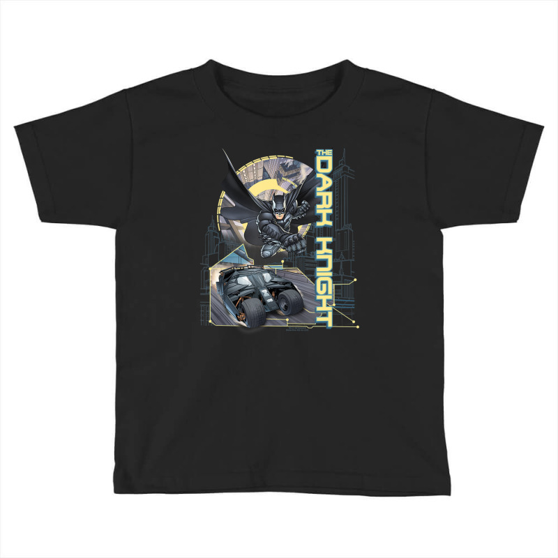 B.at.man Dark K.night City Is Safe Tonight Toddler T-shirt | Artistshot