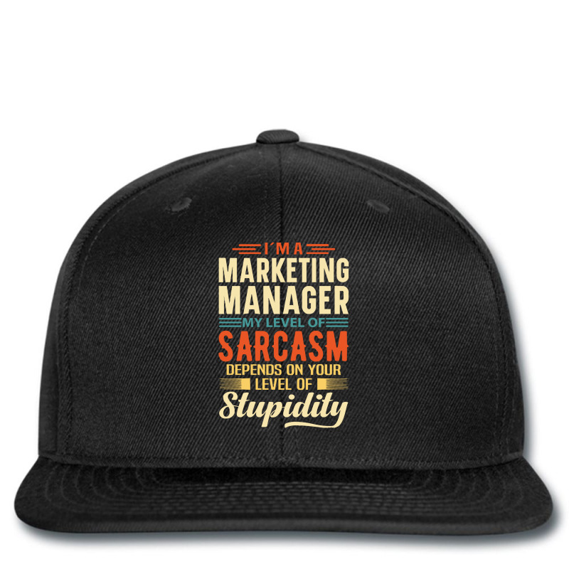 Marketing Manager I'm A Marketing Manager Printed hat by kerchingparticular | Artistshot