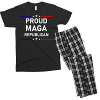 Proud Maga Republican Patriot T Shirt Men's T-shirt Pajama Set | Artistshot