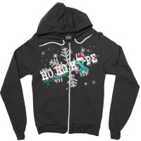 Martin Bell Syndrome Fighter Martin- Bell Syndrome Awareness - Ho Ho H Zipper Hoodie | Artistshot