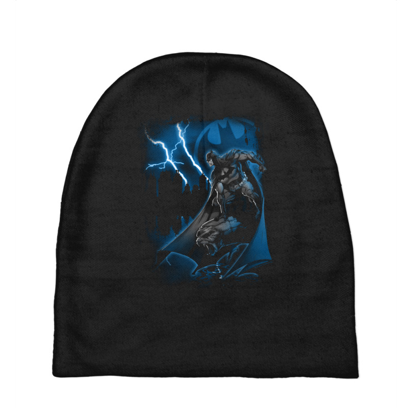 B.at.man Lightning Strikes Longsleeve Baby Beanies by thepianistalto | Artistshot